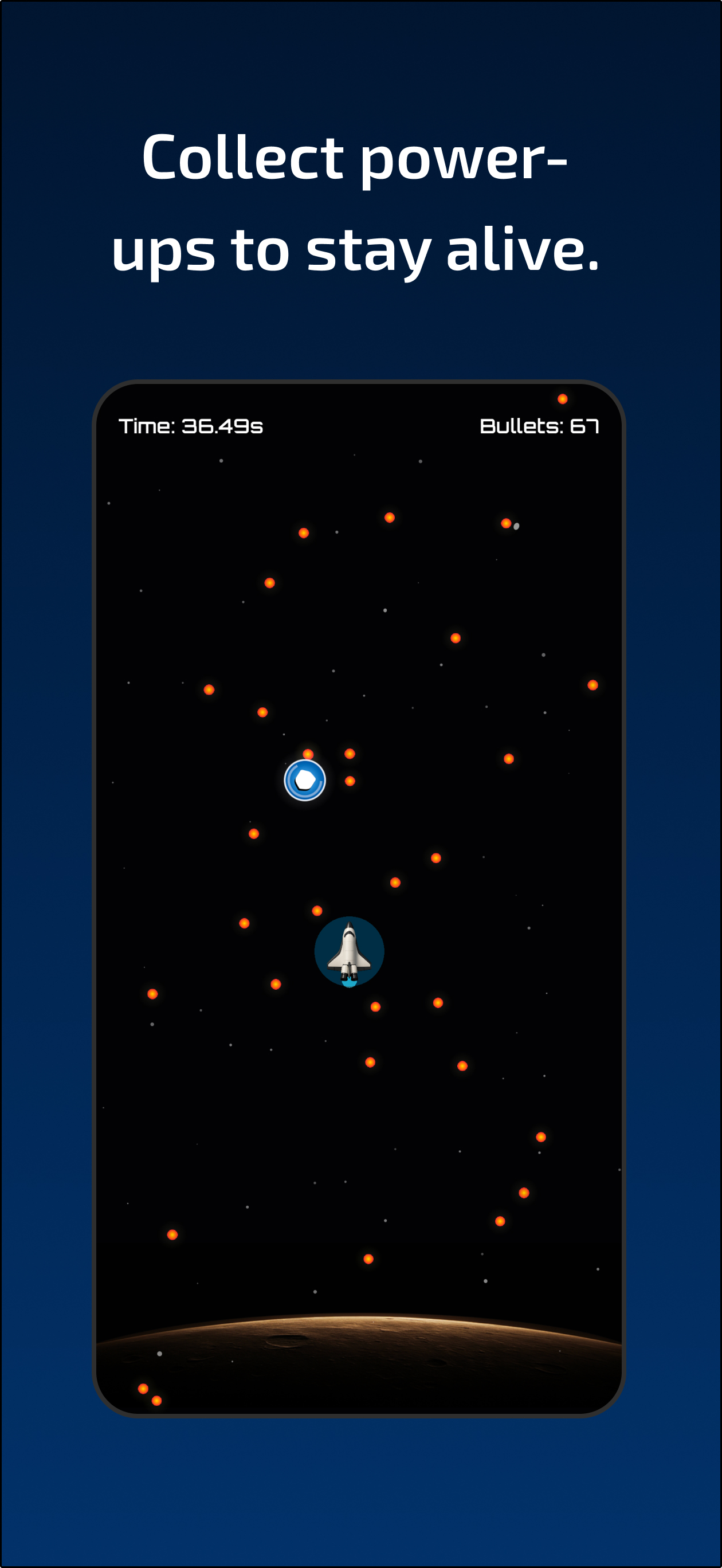 Space Dodge Gameplay Screenshot 2